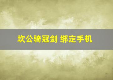 坎公骑冠剑 绑定手机